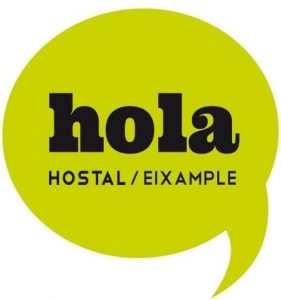 logotipo Hola Hostal/Eixample