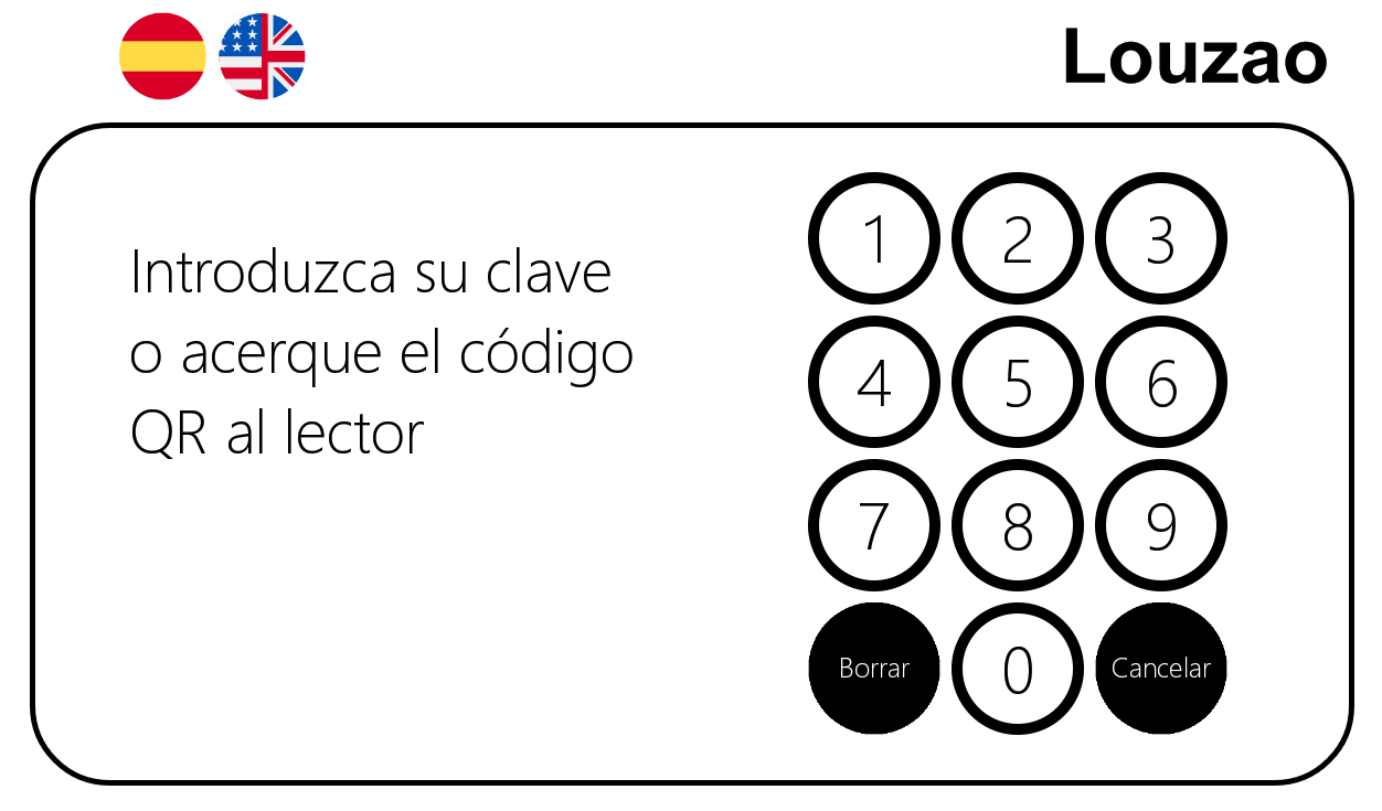 Interfaz personalizado Louzao