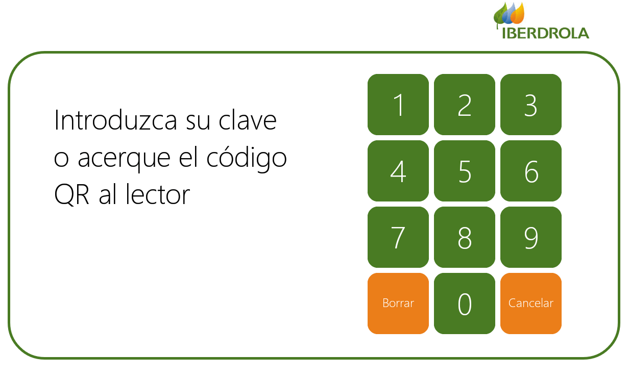 Interfaz personalizado Iberdrola