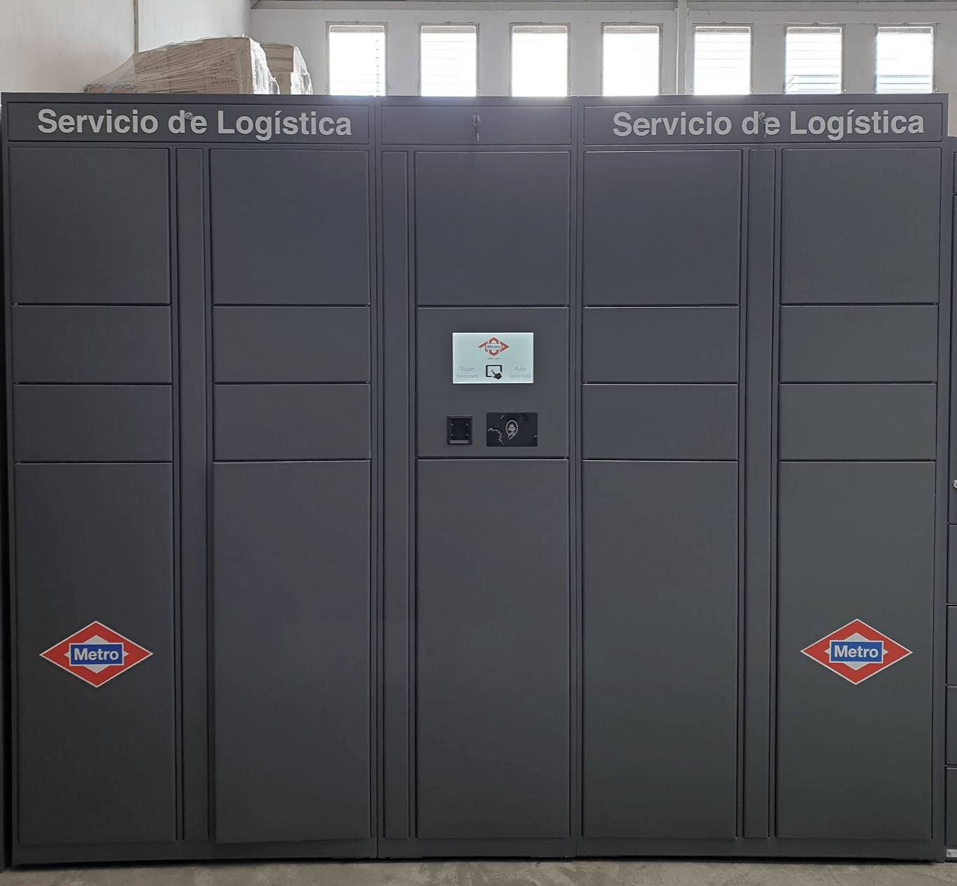 Taquillas inteligentes de Metro de Madrid para el aprovisionamiento de repuestos