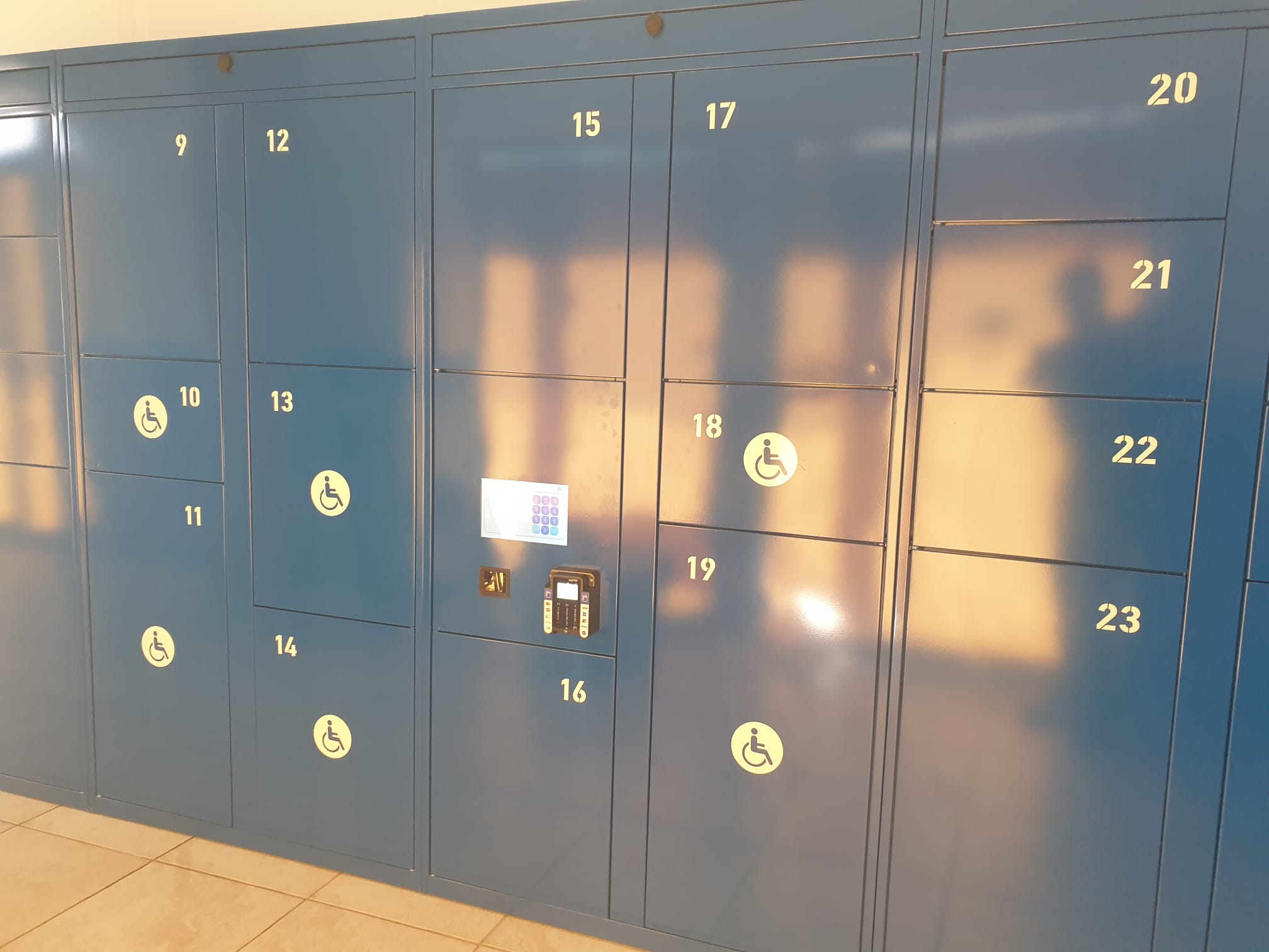 taquillas inteligentes accesibles
