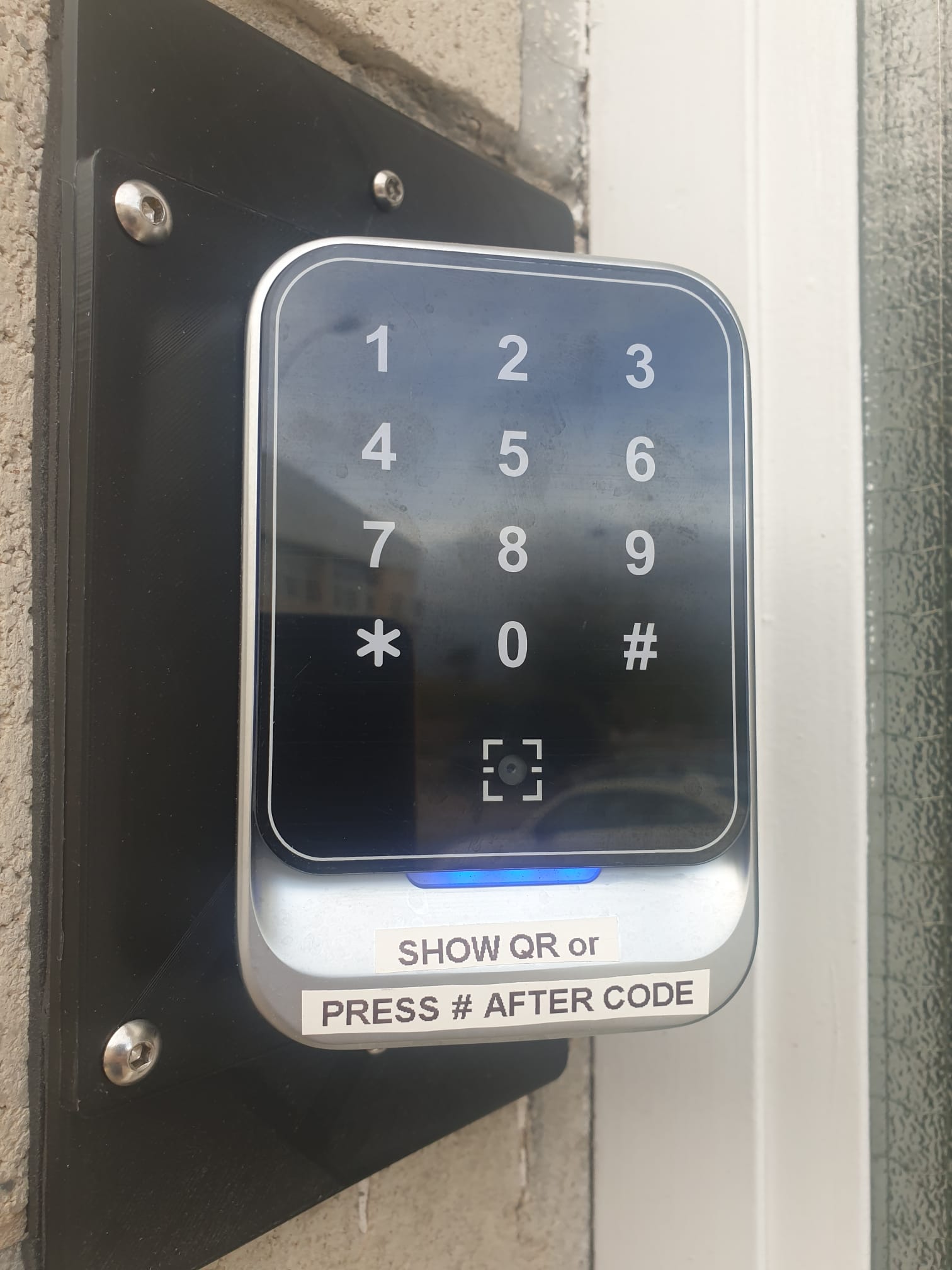 Teclado antivandálico