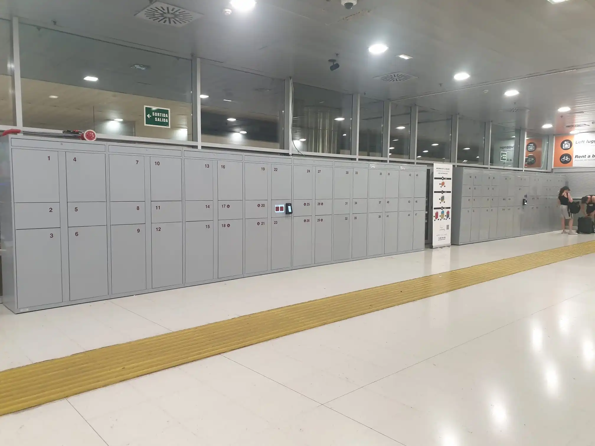 Consignas inteligentes para custodia de equipaje