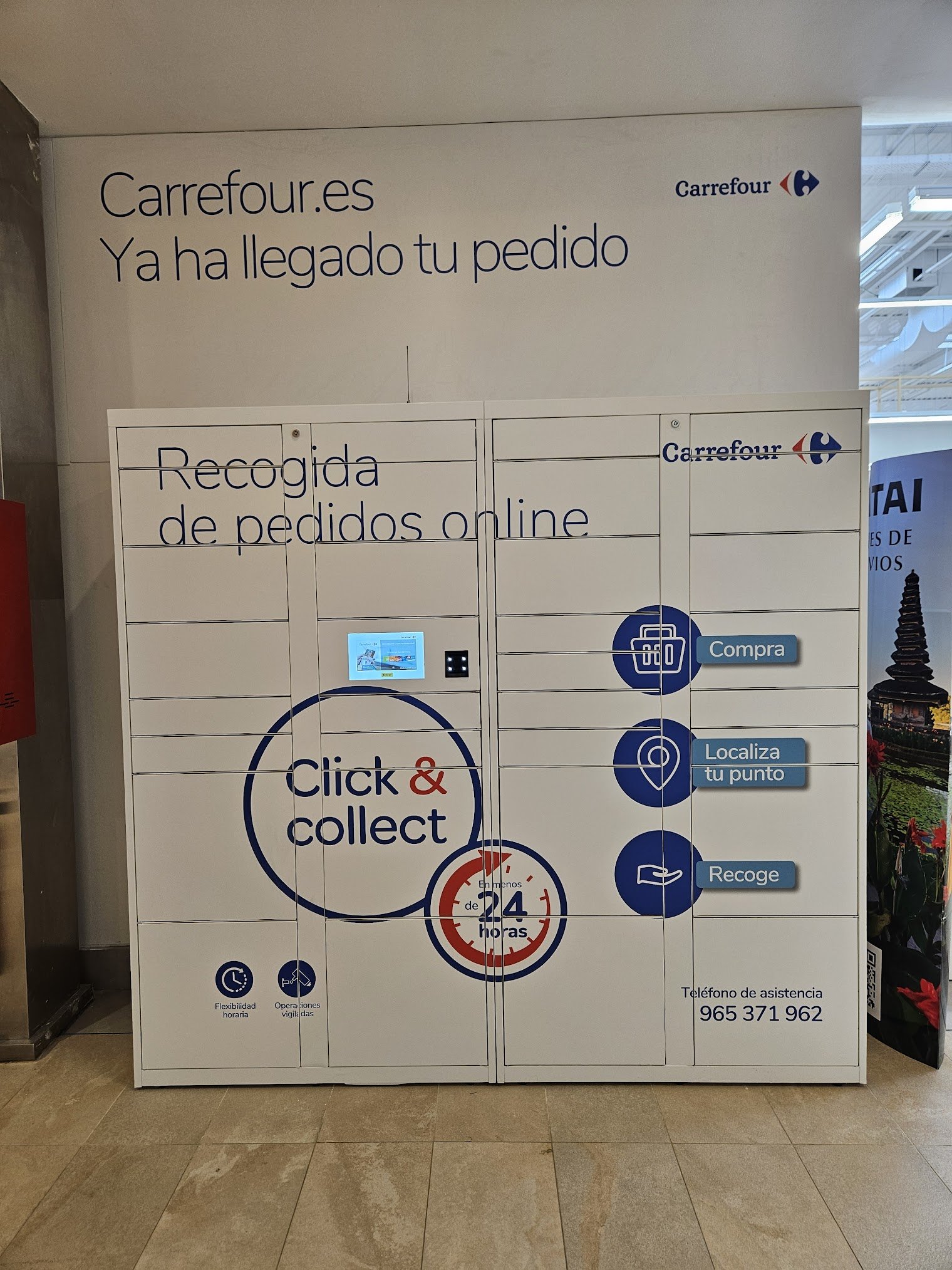 Entrega y recogida de pedidos online