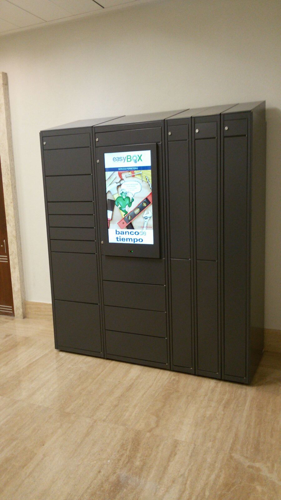 Consigna easyBOX instalada en Naturgy