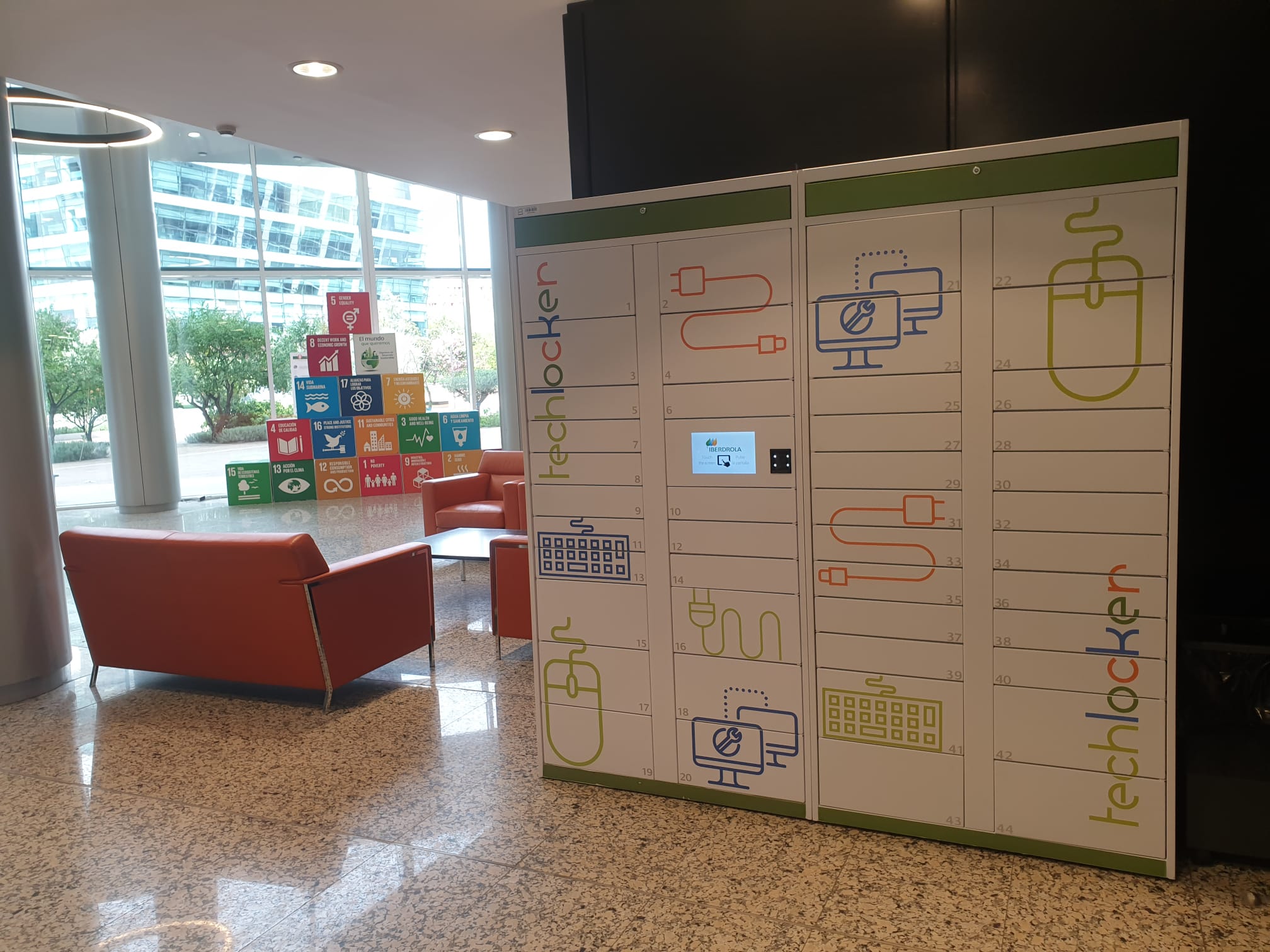 TechLocker de Iberdrola en el edificio EIMA B