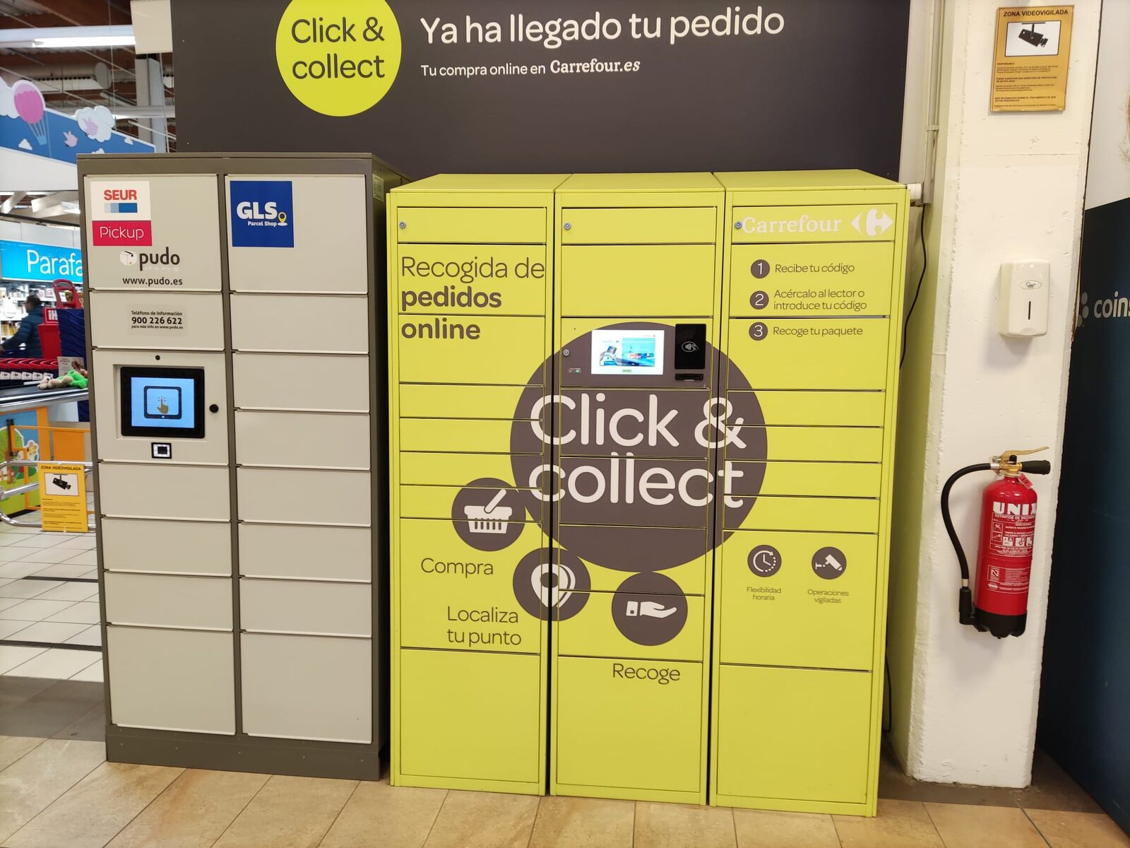 Consigna Click&Collect de Carrefour Campanar (Valencia)