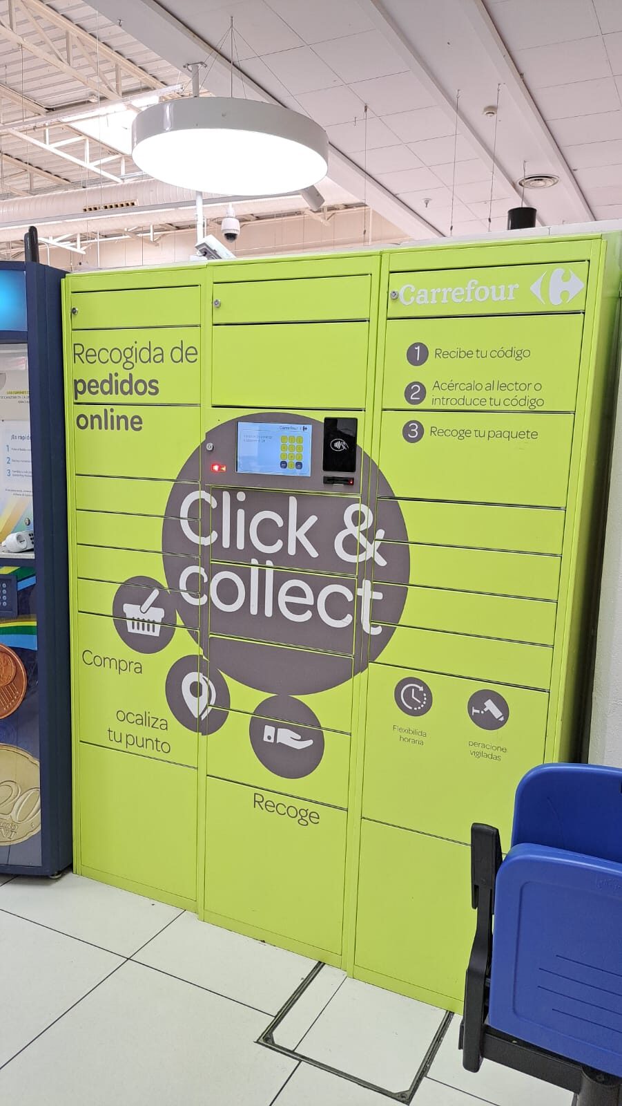 Consigna Click&Collect de Carrefour Majadahonda