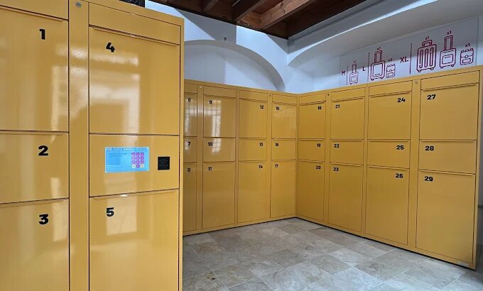 Interior de Córdoba Locker Posada del Potro
