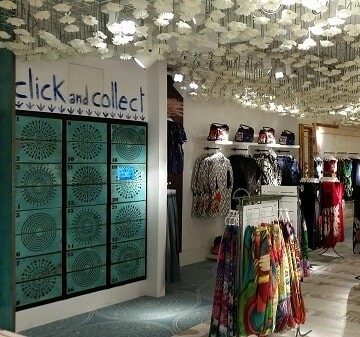 Consigna Click&Collect de Desigual en Múnich